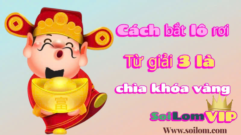 cách bắt lô rơi từ giải 3