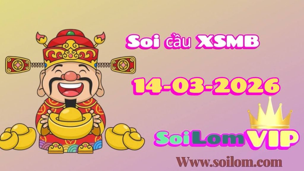 Soi cầu xsmb ngày 14-03-2026